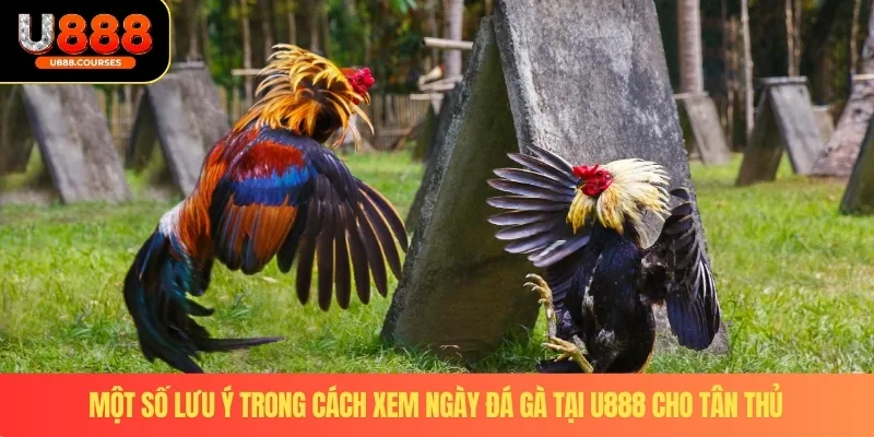 Cách Xem Ngày Đá Gà - Bí Quyết Lựa Chiến Kê Chuẩn Xác Của Cao Thủ 4 Một số lưu ý trong cách xem ngày đá gà tại U888 cho tân thủ