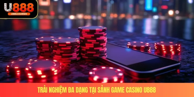 Trải nghiệm đa dạng tại sảnh game casino U888