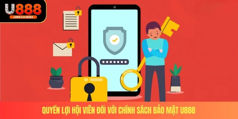 Chính Sách Bảo Mật U888 4 Quyền lợi hội viên đối với chính sách bảo mật U888