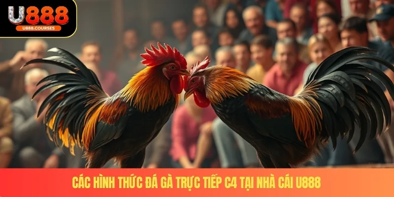 Các hình thức đá gà trực tiếp C4 tại nhà cái U888