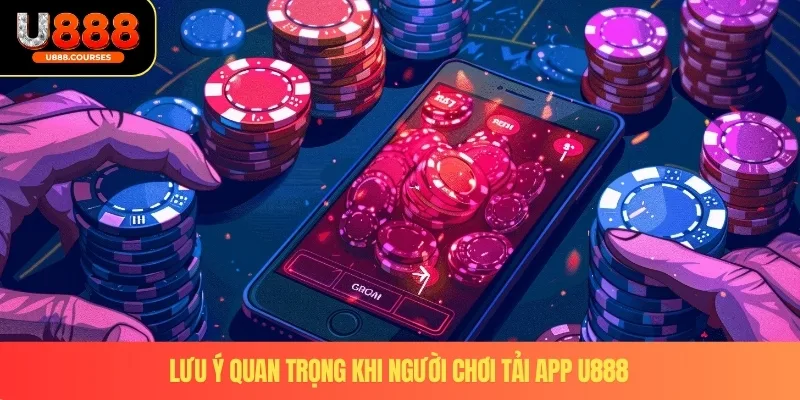 Tải App U888 3 Lưu ý quan trọng khi người chơi tải app U888